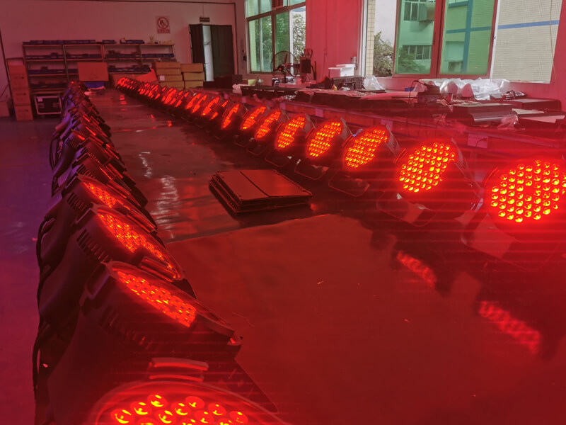 18pcs 4in1 led indoor par light (5) 18шт 4в1 светодиодный светильник для внутреннего освещения (5)