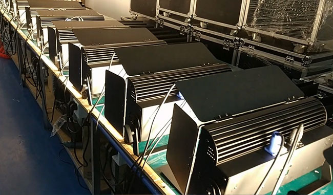 LED soft panel light in news studios Светодиодный светильник программного панели в номерах Новостей