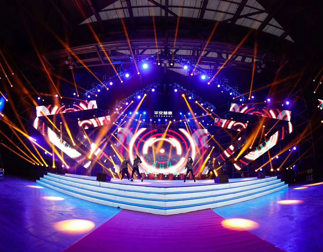 Moving head beam light effect Движущийся эффект света