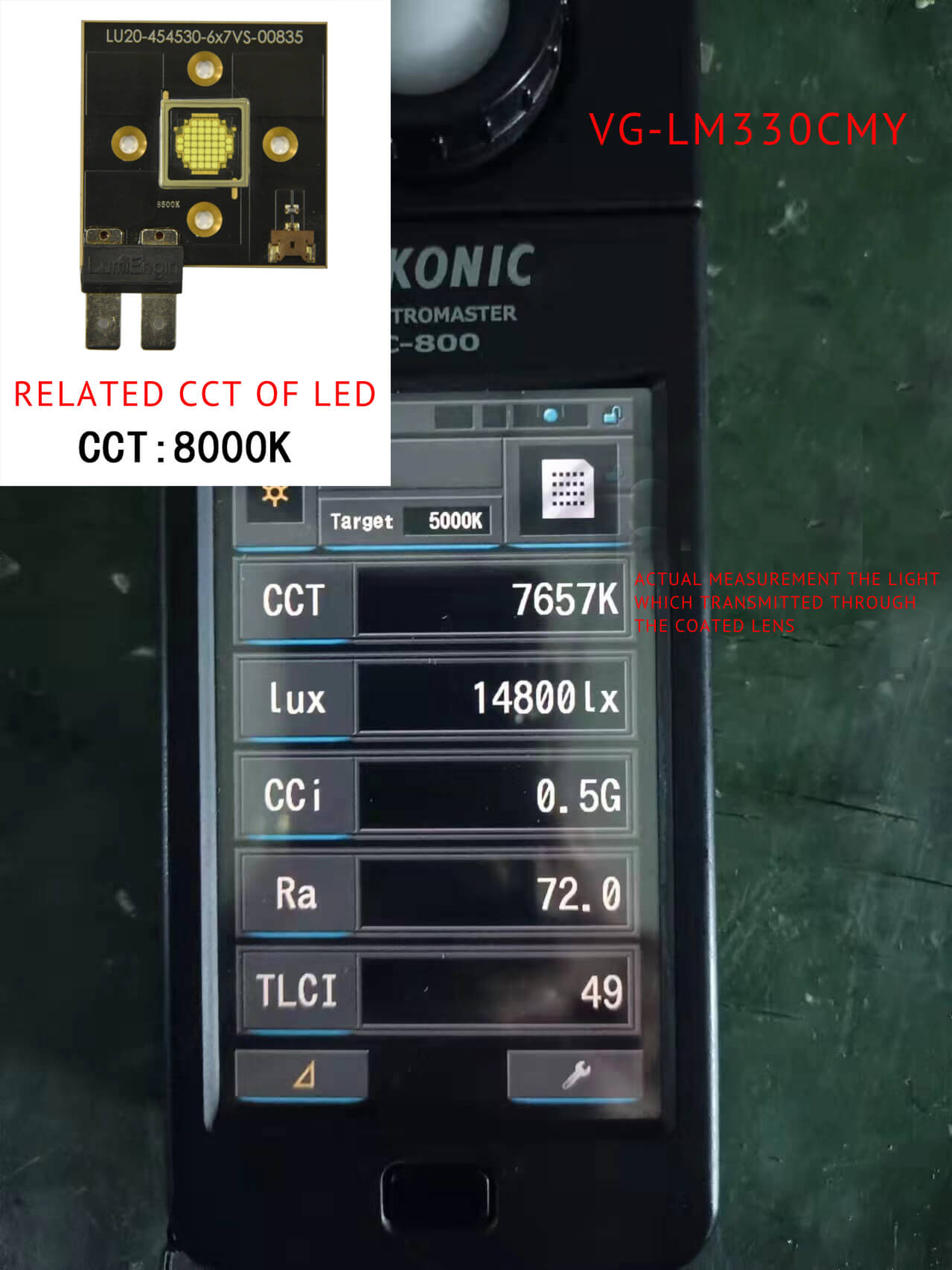 VG-LM330CMY led Светодиод VG-LM330CMY
