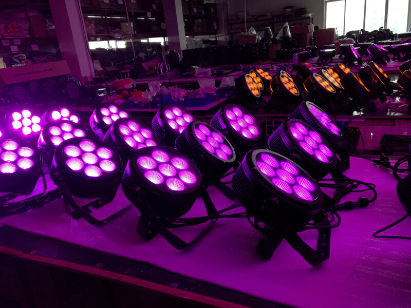 7pcs 25w 5in1 outdoor led par light (9) 7шт 25Вт 5в1 уличный светодиодный светильник (9)