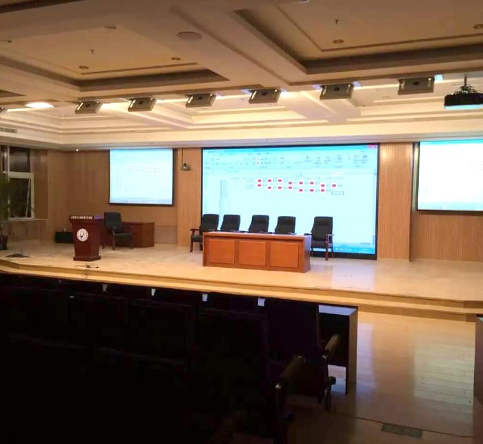 Design effect of surface light in meeting room of Beijing Union University Разработка эффекта поверхностного света в конференц-зал Пекинского университета Союз