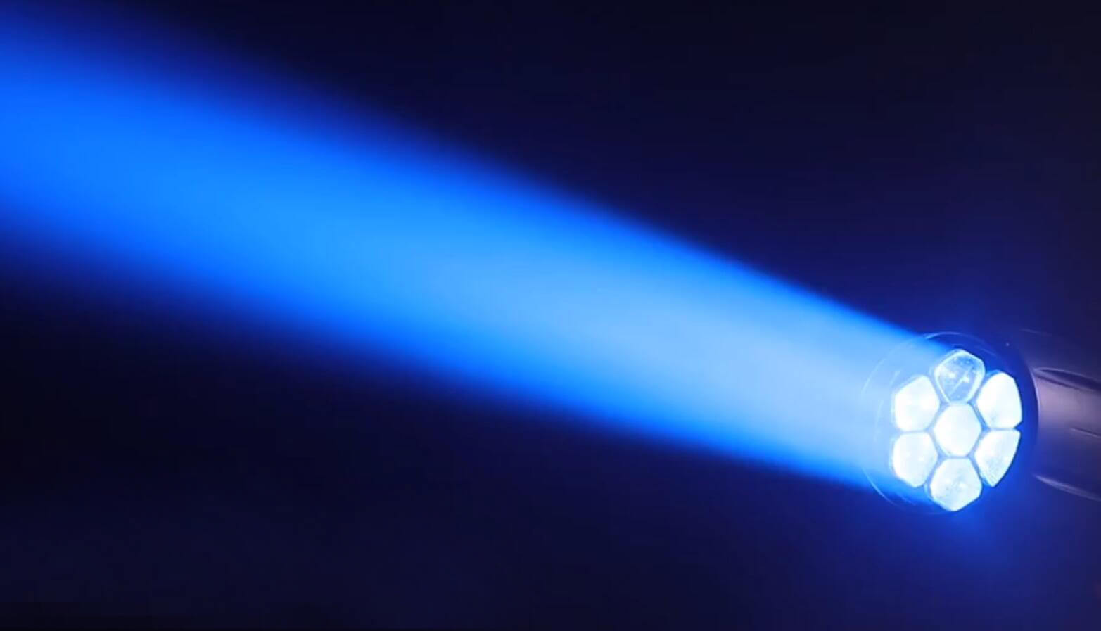 7pcs 40w colorful outdoor led zoom par light (11) 7 шт. 40 Вт красочный наружный светодиодный зум-свет (11)