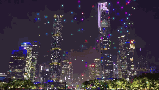 Drone light show Дрон светло-шоу