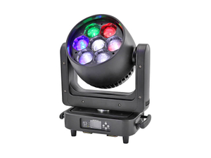 7pcs 60W 4IN1 Bee Eye LED Moving Head Zoom Light