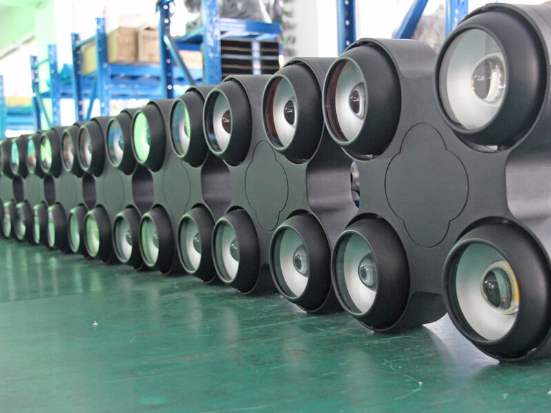 Уличный светодиодный светильник Atomic Audi Audi Blinder мощностью 400 Вт