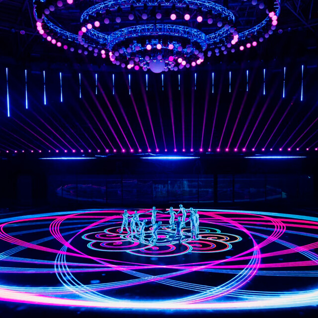 5 Heads 10W 3in1 Outdoor Pixel Matrix Blinder Light