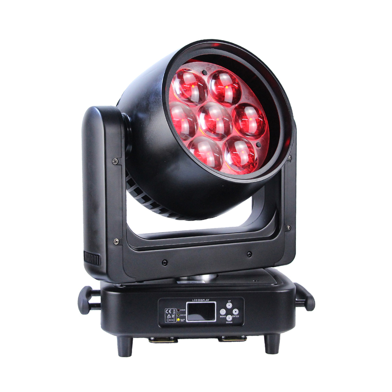 7шт 60W 4IN1 LED Moving Head Beam Wash Zoom Light