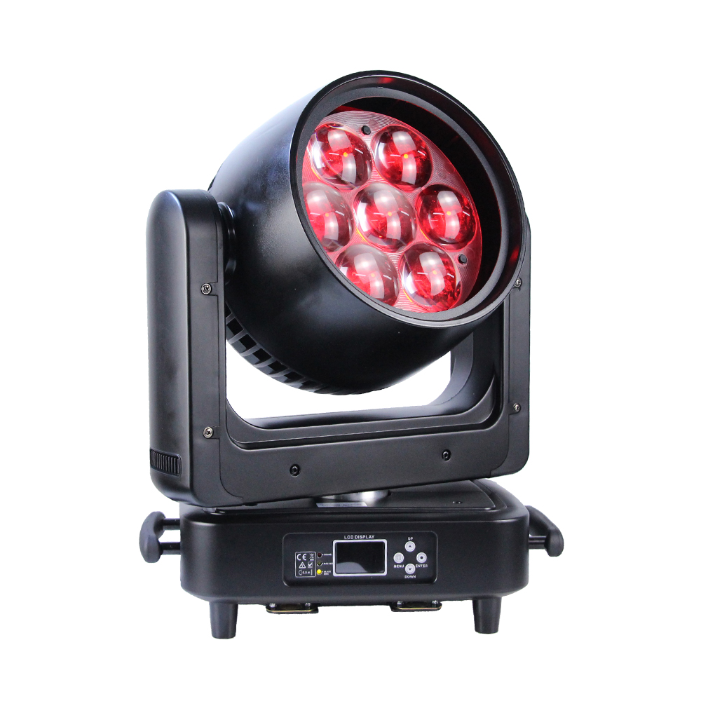 7шт 60W 4IN1 LED Moving Head Beam Wash Zoom Light
