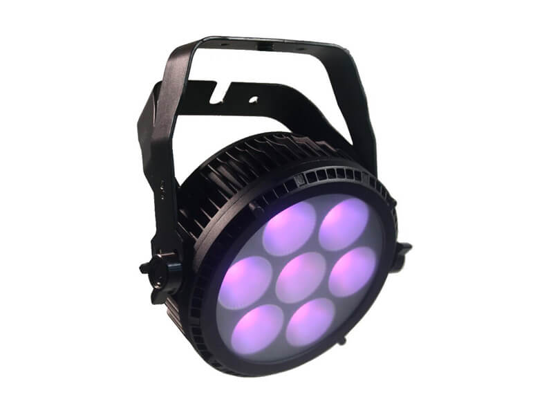7шт 25W RGBWA 5в1 светодиодный водонепроницаемый световой ходок