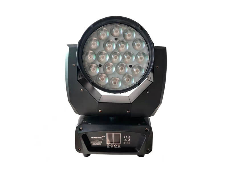 Aura Martin Version19pcs 15W 4in1 LED Moving Head Wash Light для свадьбы/клуба