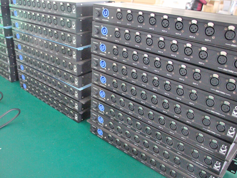 2 входа DMX и 8 выходов DMX DMX 512 Splitter