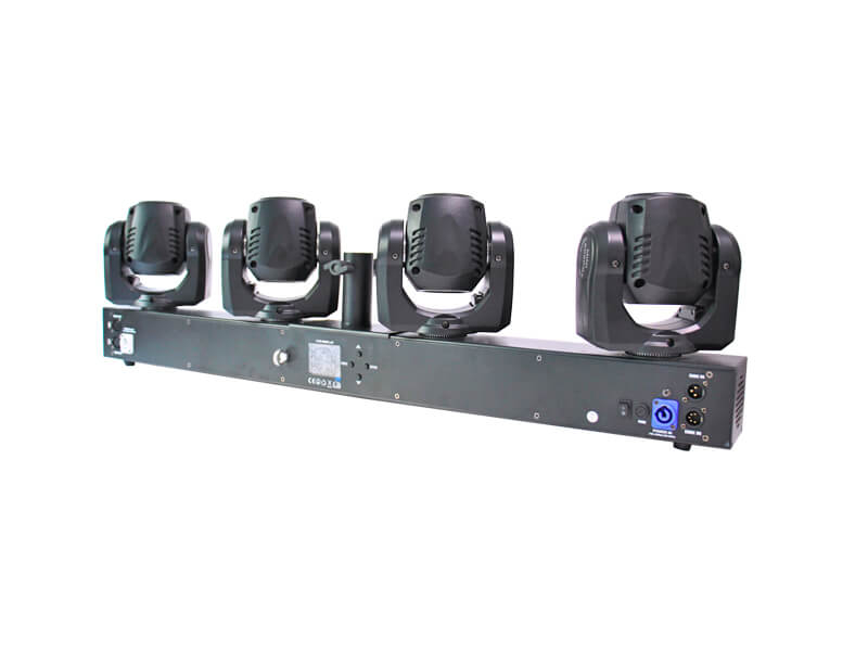 Светодиодный прожектор DJ с 4 головками мощностью 32 Вт