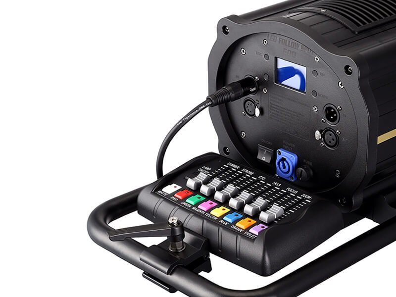 Светодиодный прожектор DMX с моторизованным зумом мощностью 600 Вт