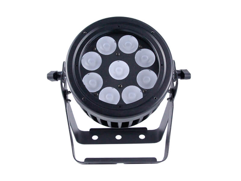9шт 6in1 открытый светодиодный свет PAR