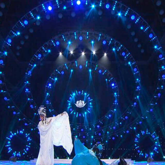 5 Heads 10W 3in1 Outdoor Pixel Matrix Blinder Light