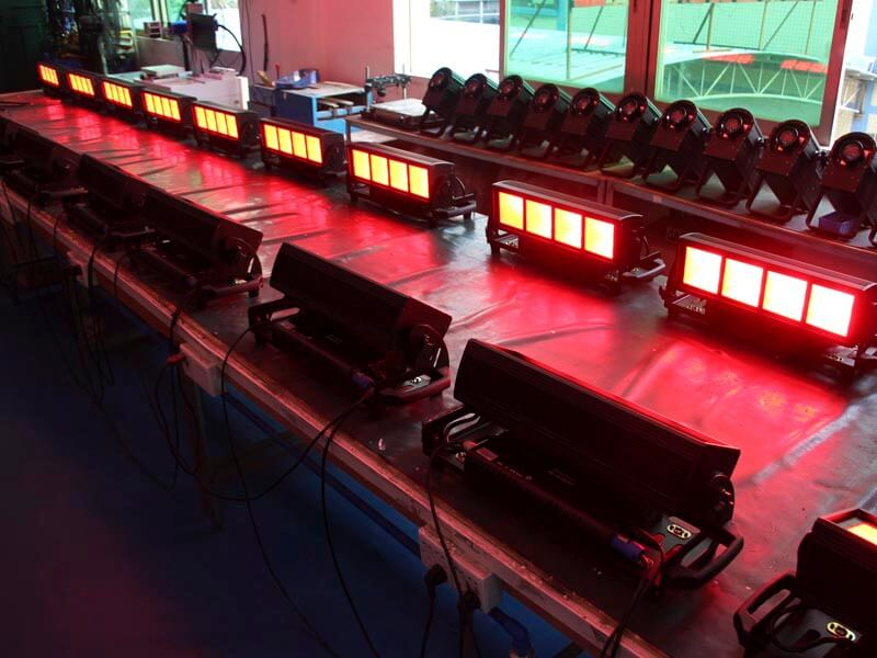 Высокая мощность 300 Вт 7 красочных светодиодов Cyclorama Light