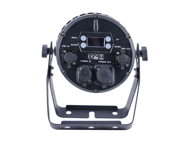 7шт 6in1 открытый светодиодный свет PAR