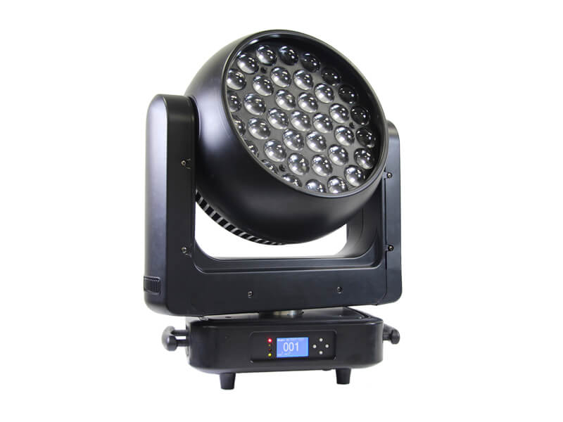 Aura Ring Effect 37pcs 25W 4in1 LED Zoom Moving Head Beam Wash Light