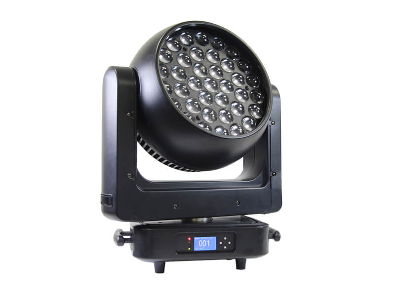 Aura 37pcs 25W 4in1 LED Zoom Moving Head Beam Wash Light