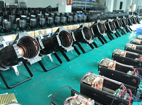 Цифровой светодиодный прожектор Leko с фиксированным профилем, 200 Вт, светодиодный эллипсоидальный прожектор