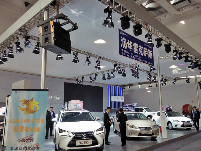 360 Вт светодиодный свет для автосалона