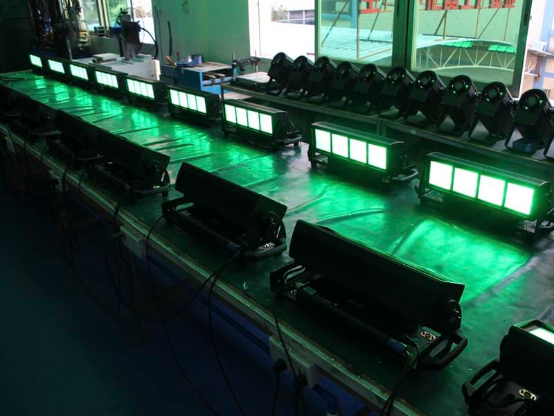 Высокая мощность 300 Вт 7 красочных светодиодов Cyclorama Light