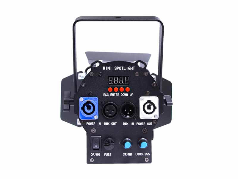 Миниатюрный двухцветный светодиодный прожектор Френеля мощностью 50 Вт