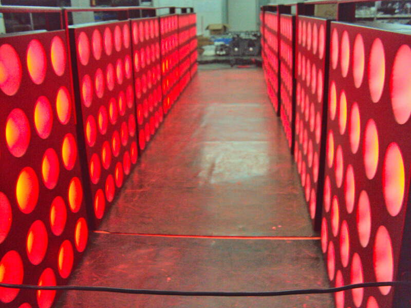 25 головок LED Matrix Blinder Light