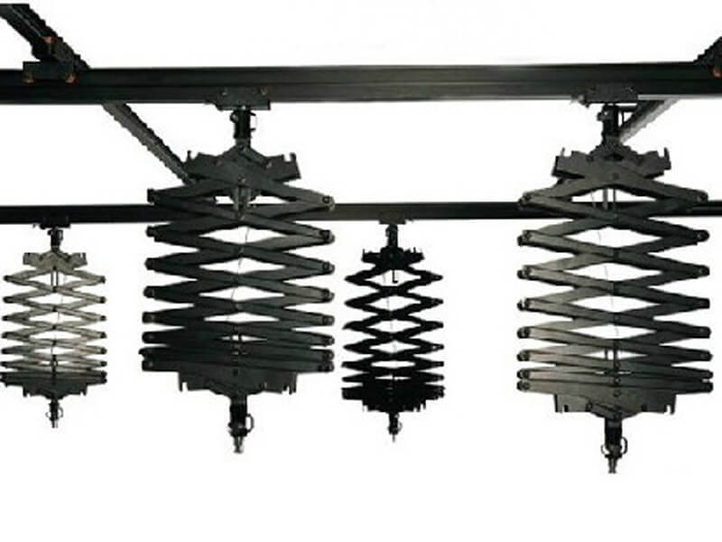 2,5 м видео света пантограф