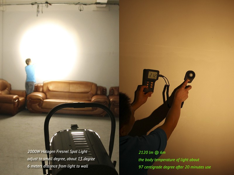 Профессиональный тест освещения