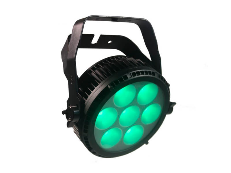 7шт 25W RGBWA 5в1 светодиодный водонепроницаемый световой ходок