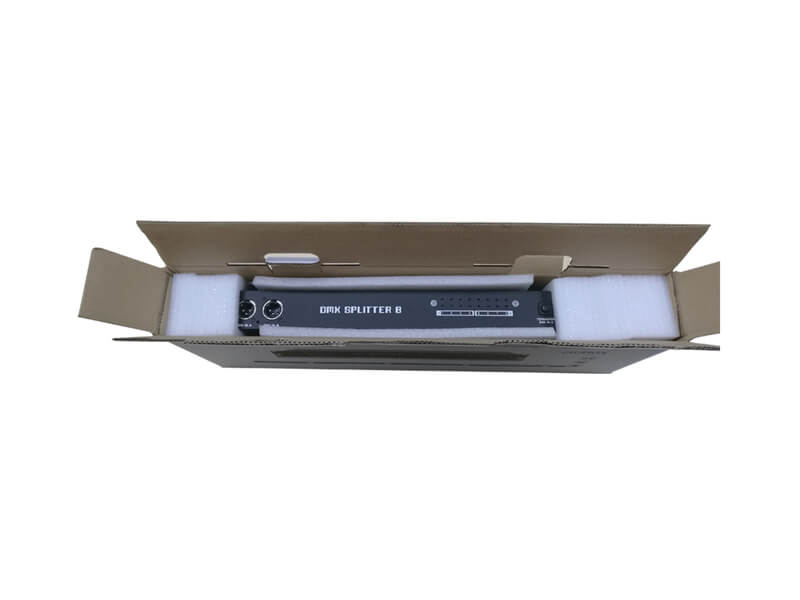 1 DMX-вход 8 DMX-выход сплиттер