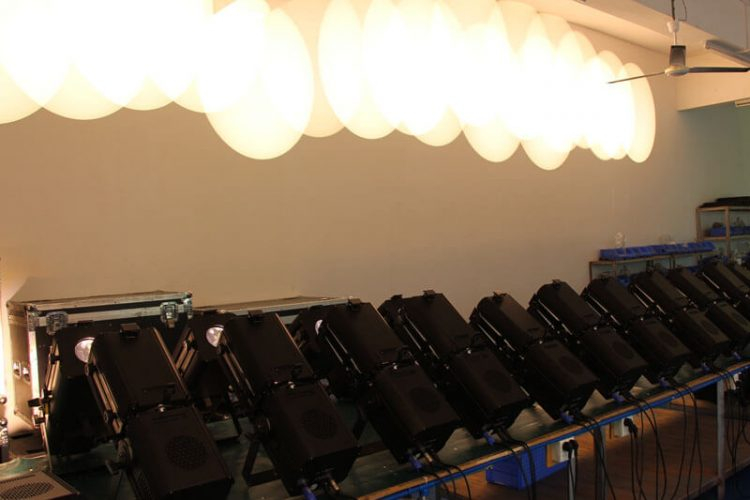 Motorize 400W Zoom LED Leko Прожектор с эллипсоидальным профилем 