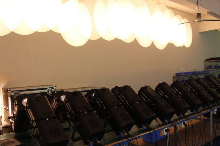 Motorize 400W Zoom LED Leko Прожектор с эллипсоидальным профилем 