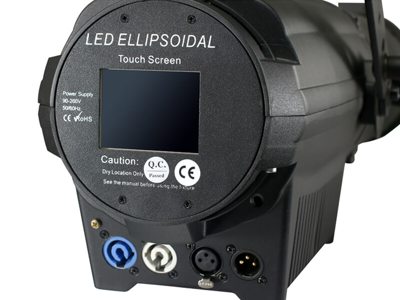 Двухцветный светодиодный прожектор с зумом мощностью 300 Вт