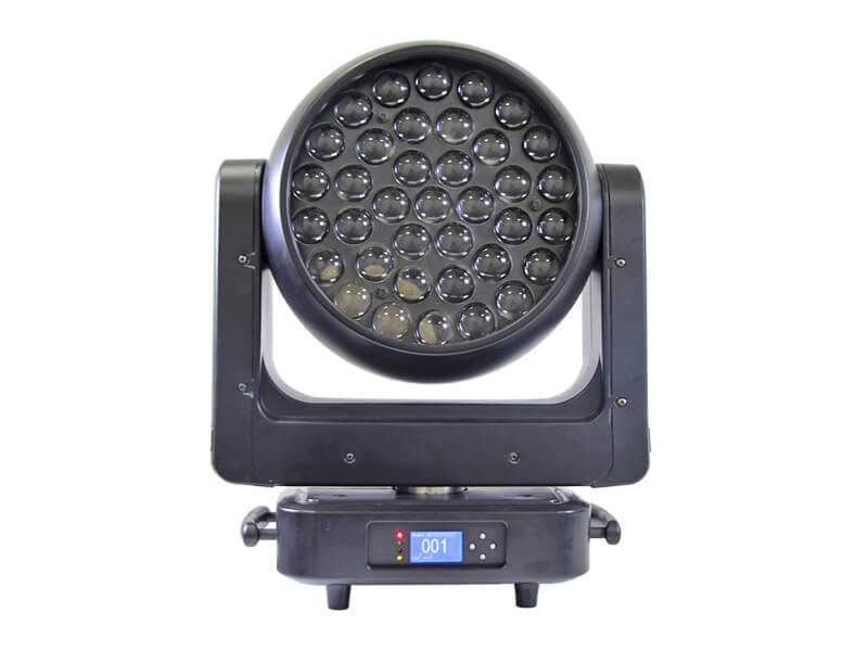 Aura Ring Effect 37pcs 25W 4in1 LED Zoom Moving Head Beam Wash Light