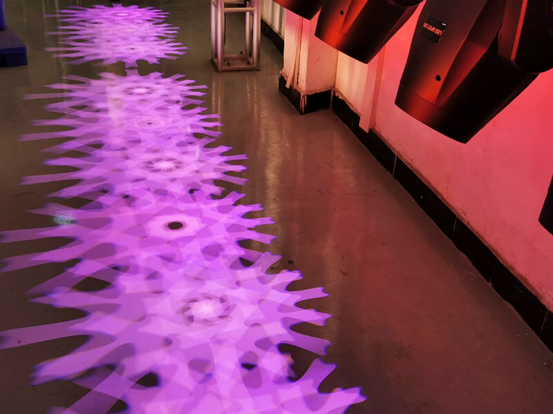 330 светодиодный прожектор CMY Moving Head Light