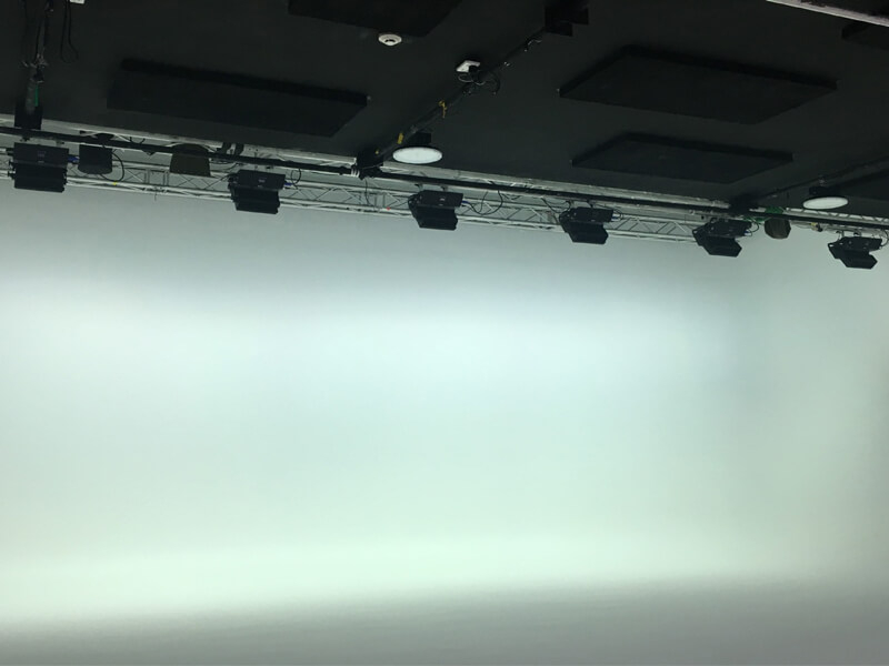 Красочный светодиодный индикатор Cyclorama квадратного размера